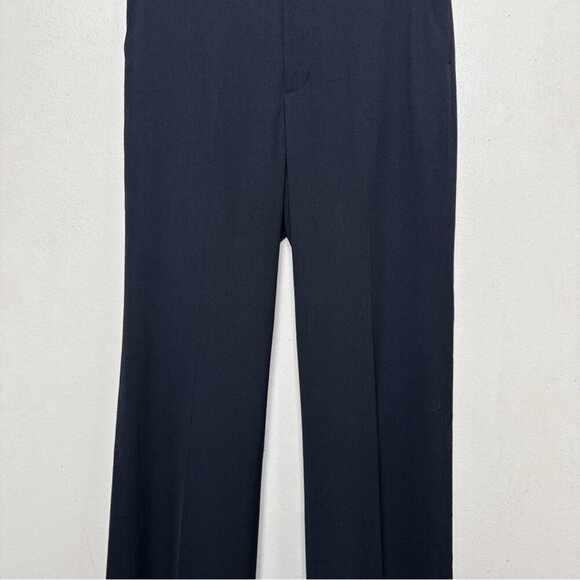 VINCE Womens 6 Wide Leg High Waist Career Trouser Pant Black Color - Picture 6 of 14